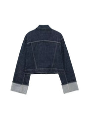 Chic Denim Jacket with Pockets