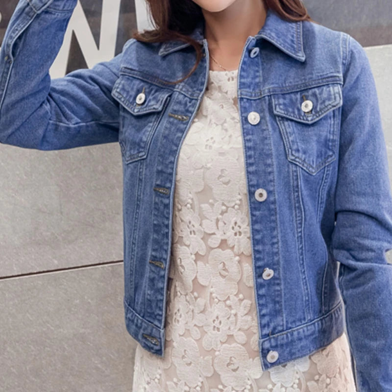 Casual Short Denim Jacket